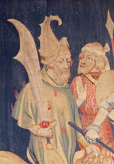 Dettaglio di un cavaliere dai Miriadi di Leoni, dall